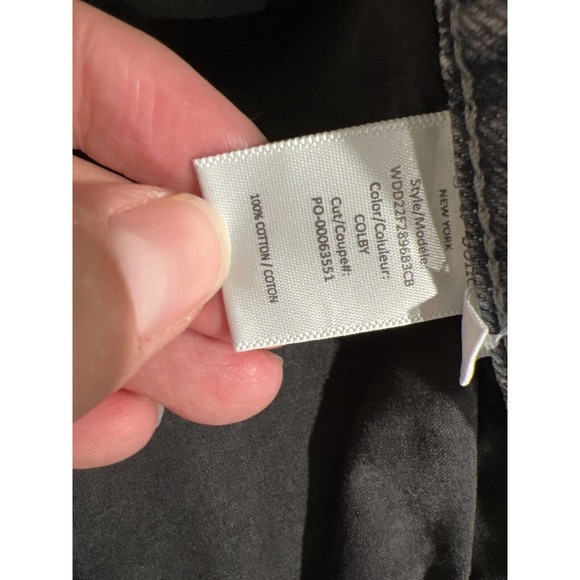 Rag & Bone Jeans Womens 32 Slim Tapered Leg‎ High Rise Dark Wash Denim Size - Picture 11 of 15